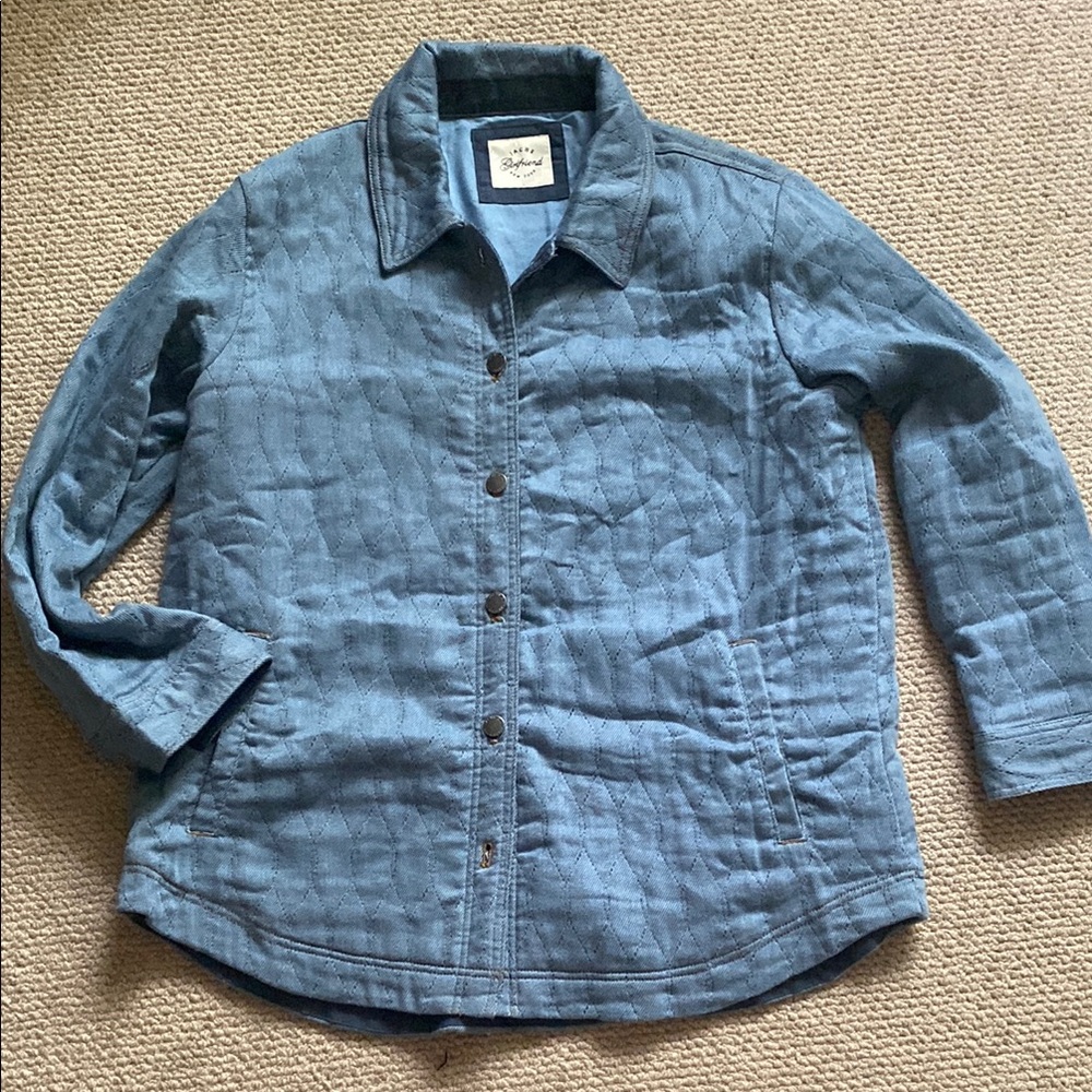 Quilted Blue Women's Jacket